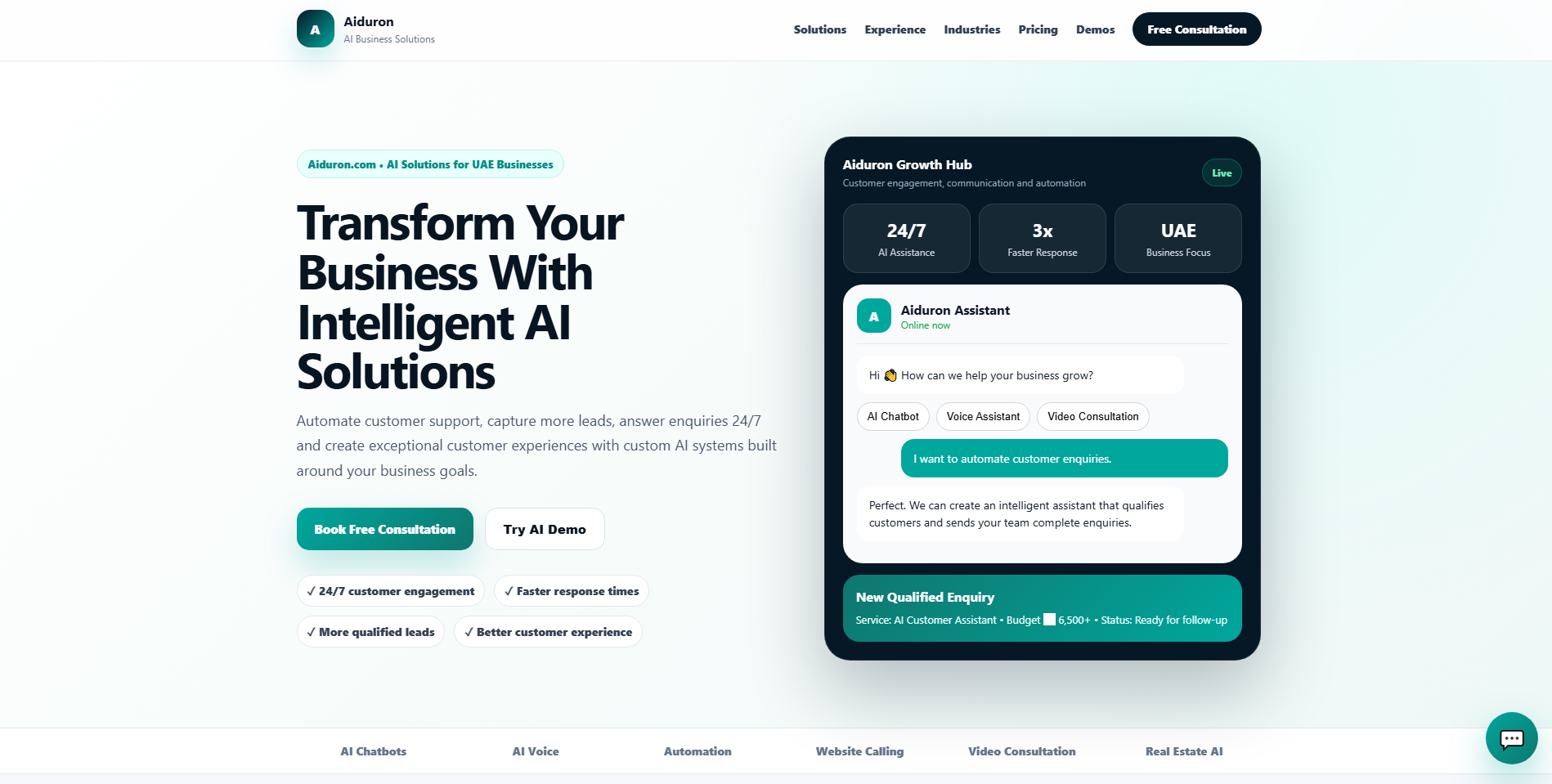 AI Software & Apps website preview